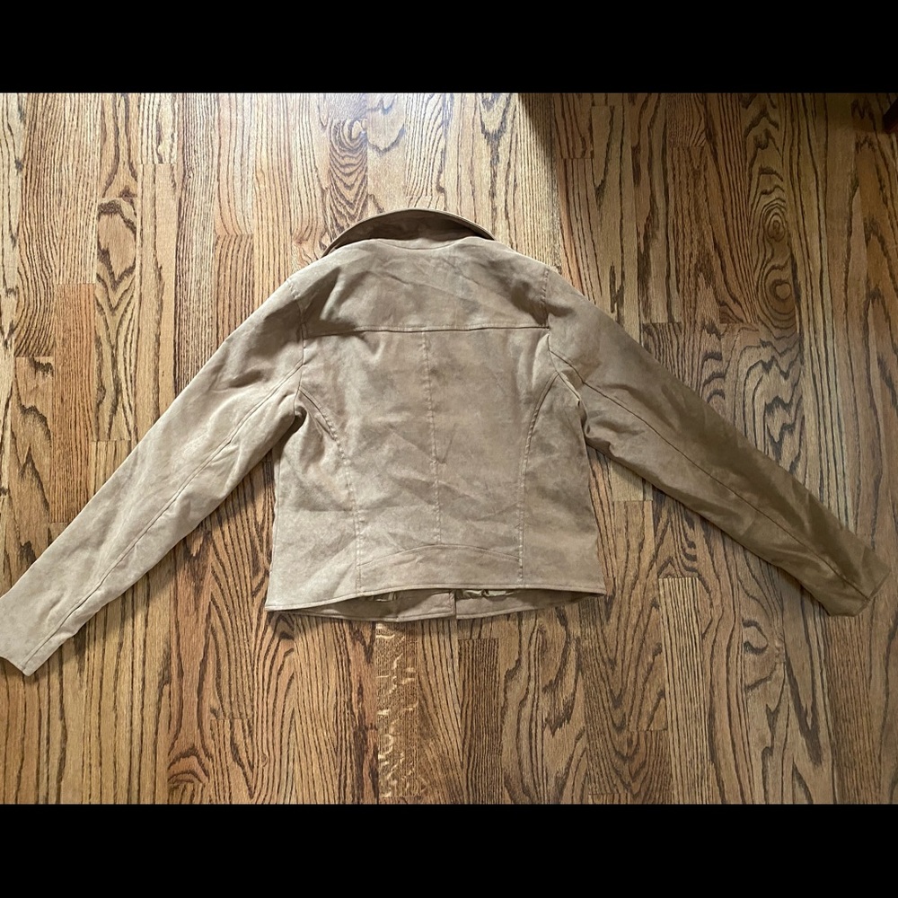 Abercrombie & Fitch Faux suede jacket